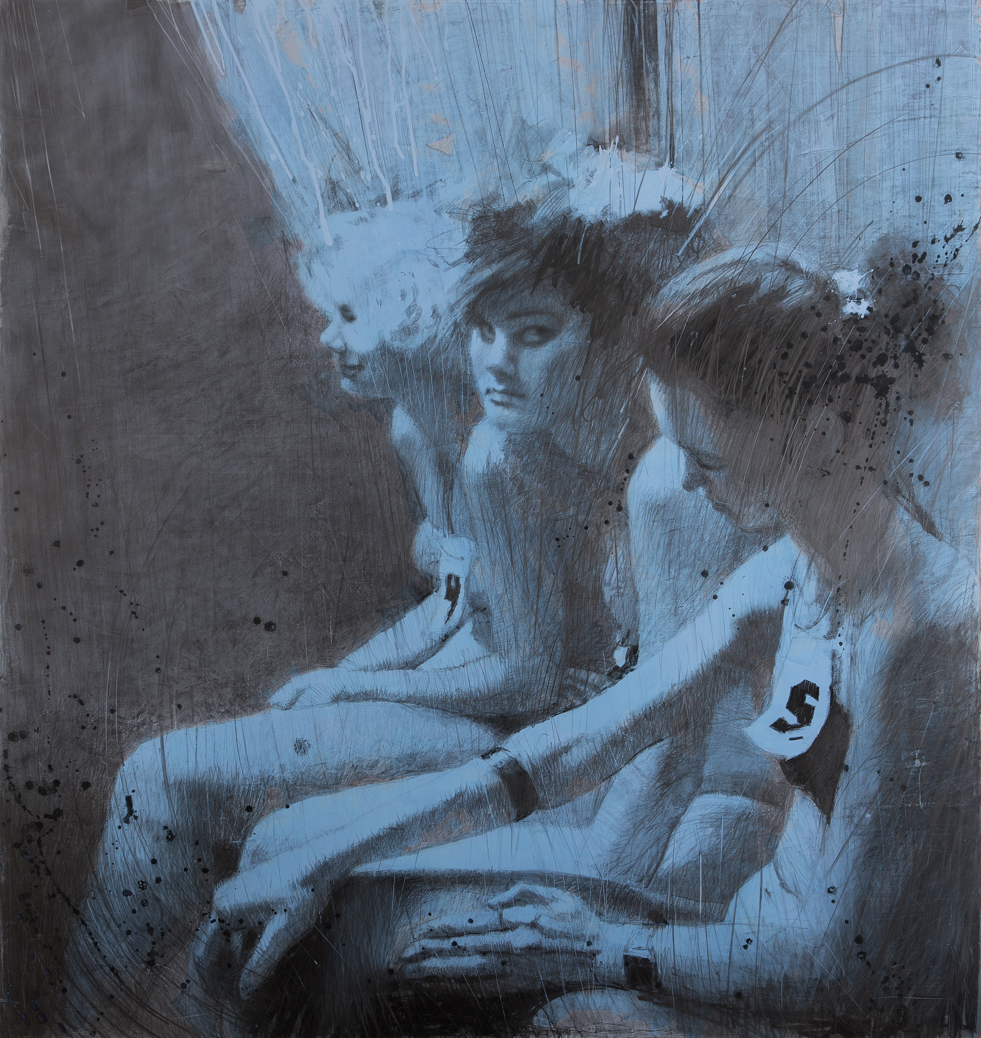 text 2 and portrait