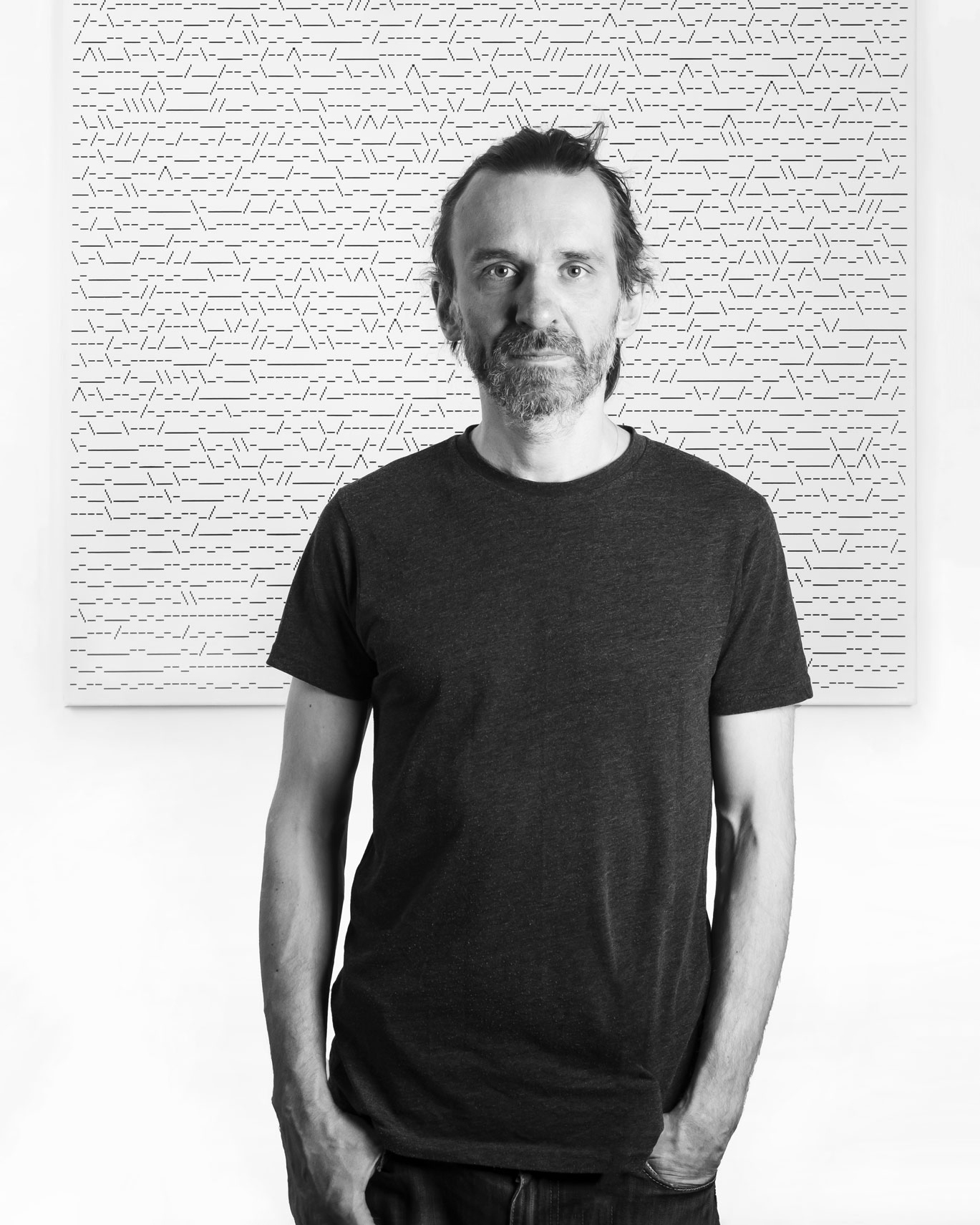 text 2 and portrait